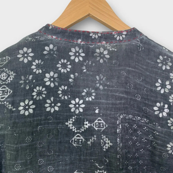 Dolma Cotton Long Tunic Dress - Picture 6 of 8